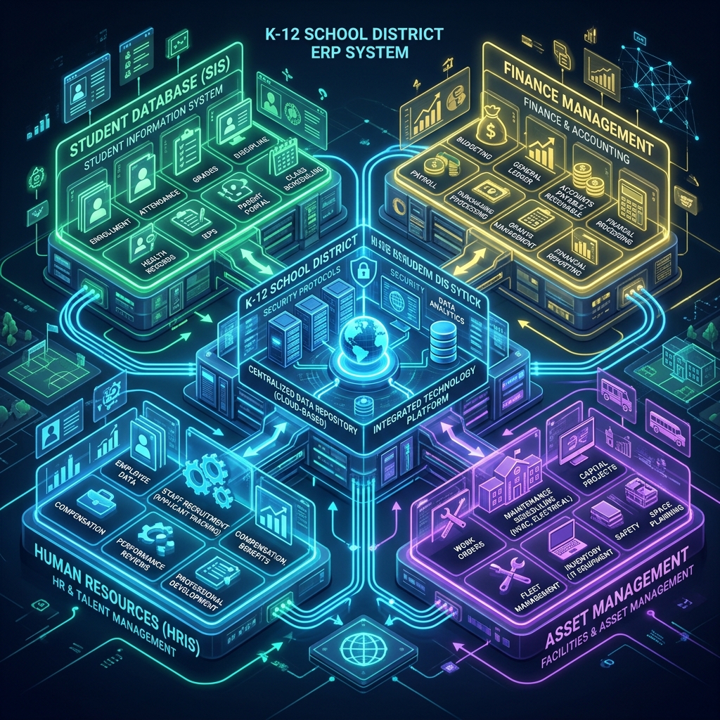 The Ultimate Architectural Breakdown: Exploring Comprehensive School District ERP System Components for Modern Education