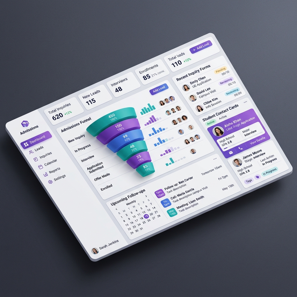 RexoCampus Inquiry Management Module Interface