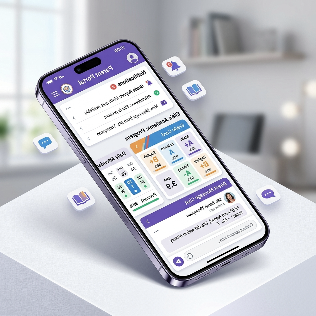 RexoCampus Teacher Mobile App Module Interface