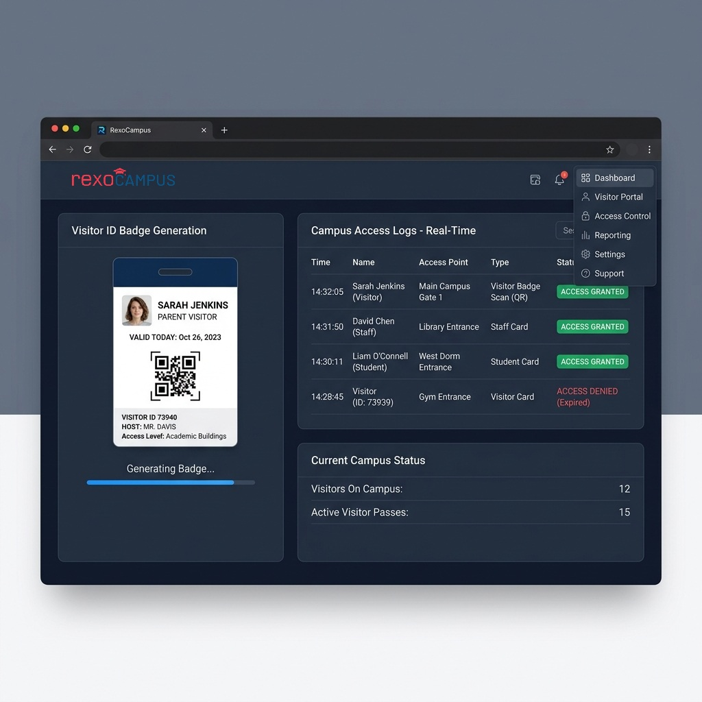 Access Control System with Visitor Management