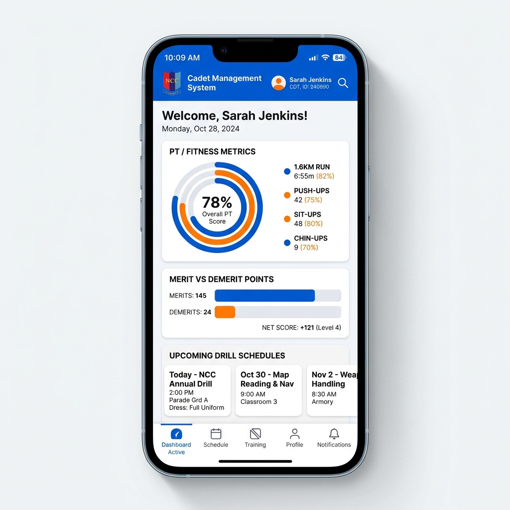 Sainik School AI Analytics for Cadet Discipline