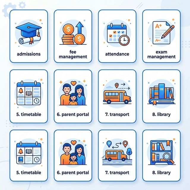 School ERP Software Modules – RexoCampus