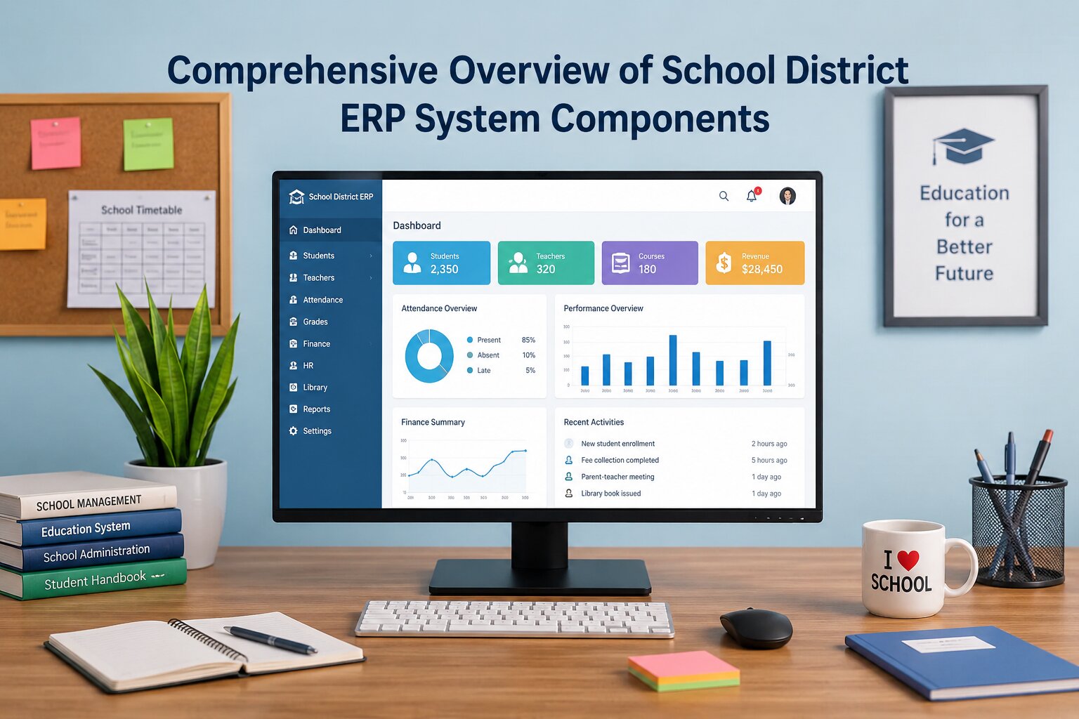 Comprehensive Overview of School District ERP System Components